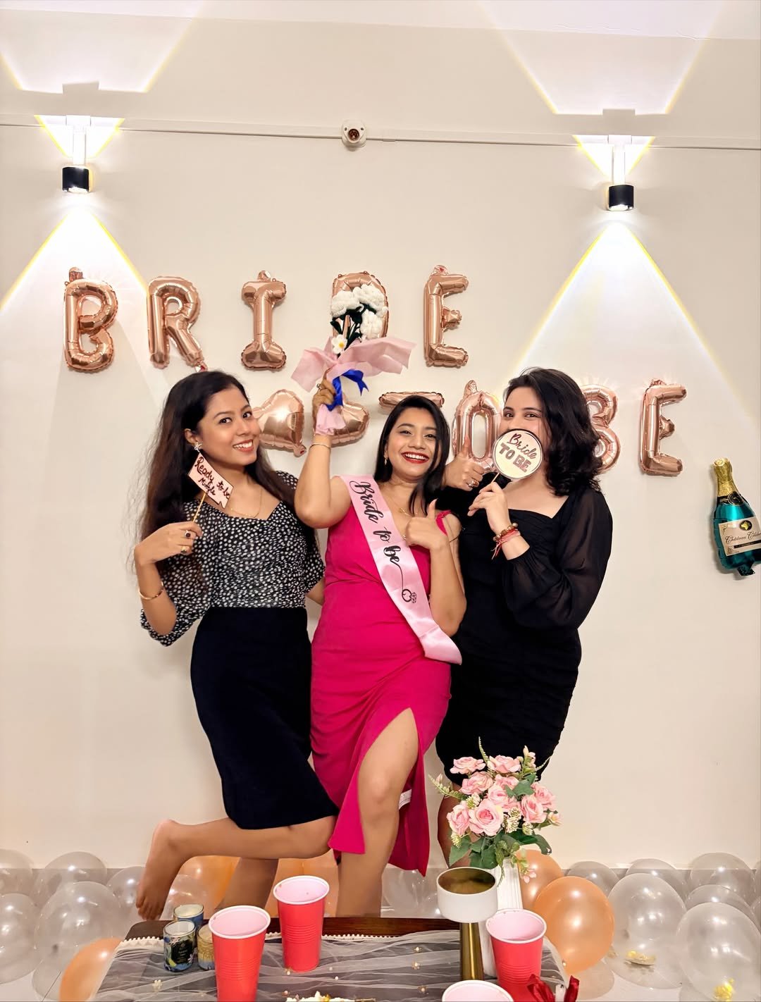 Party-Ready Bachelorette Group Looks