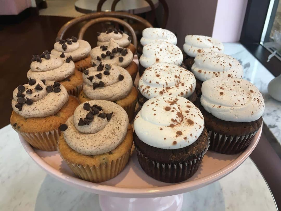 Banana Honey Birthday Cupcake