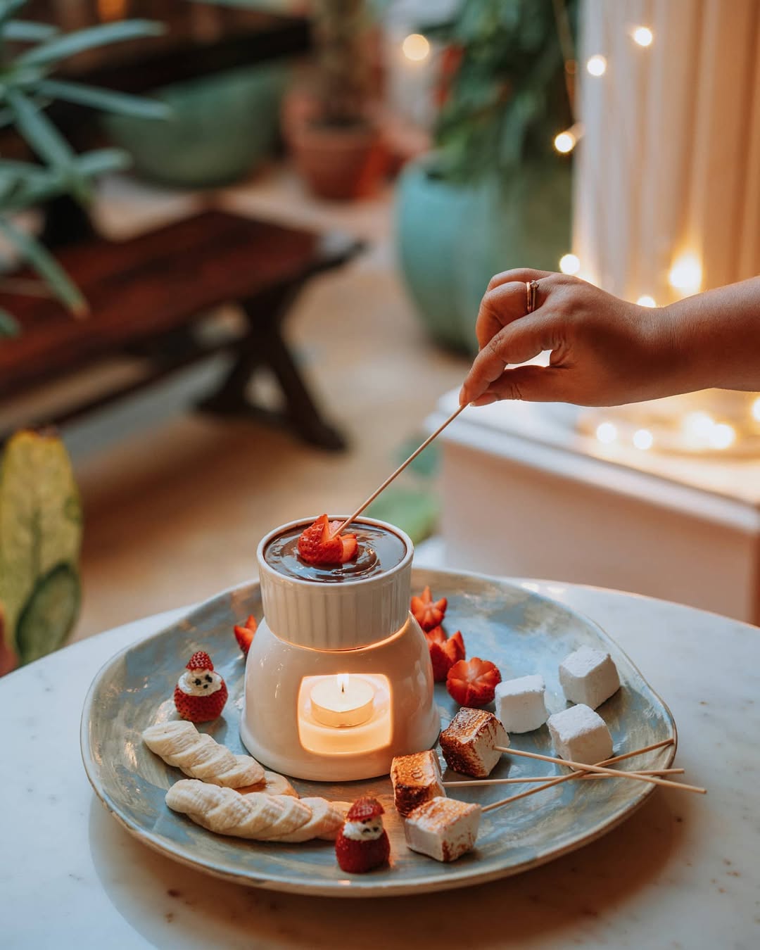 Chocolate Fondue Bar