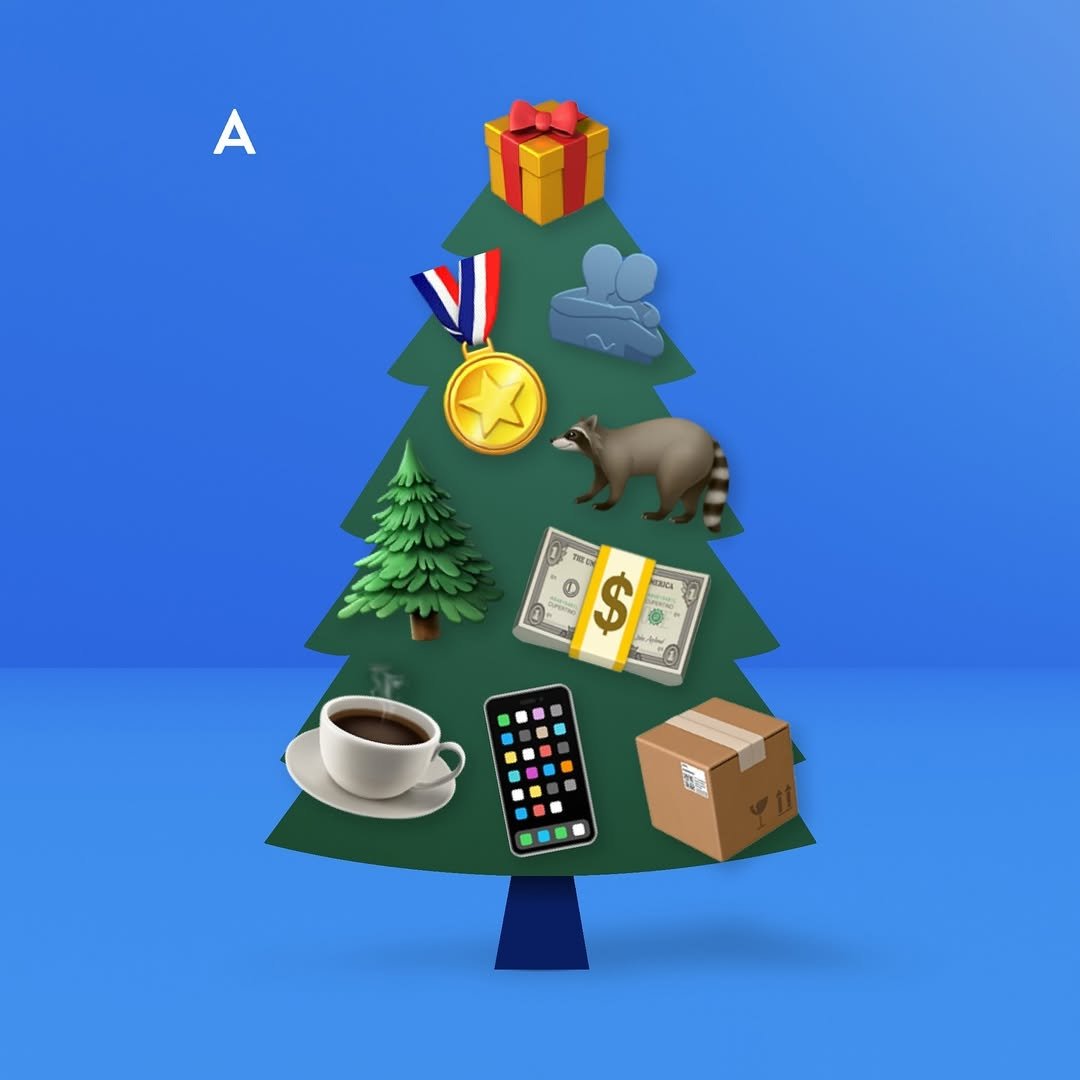 Emoji Ornament Tree