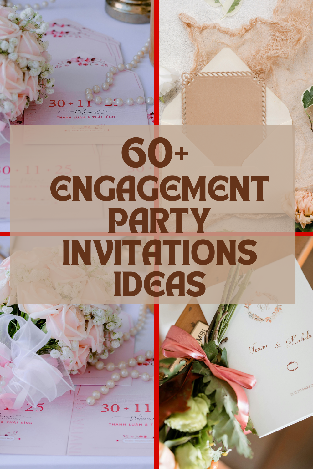 Engagement party invitations