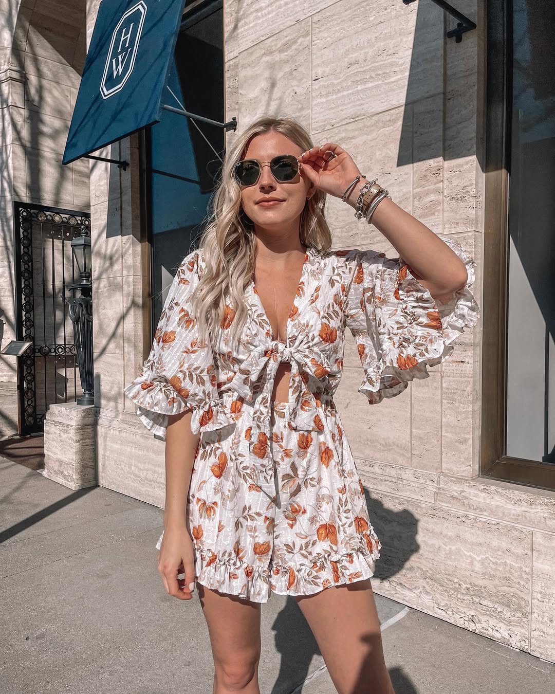 Floral Romper