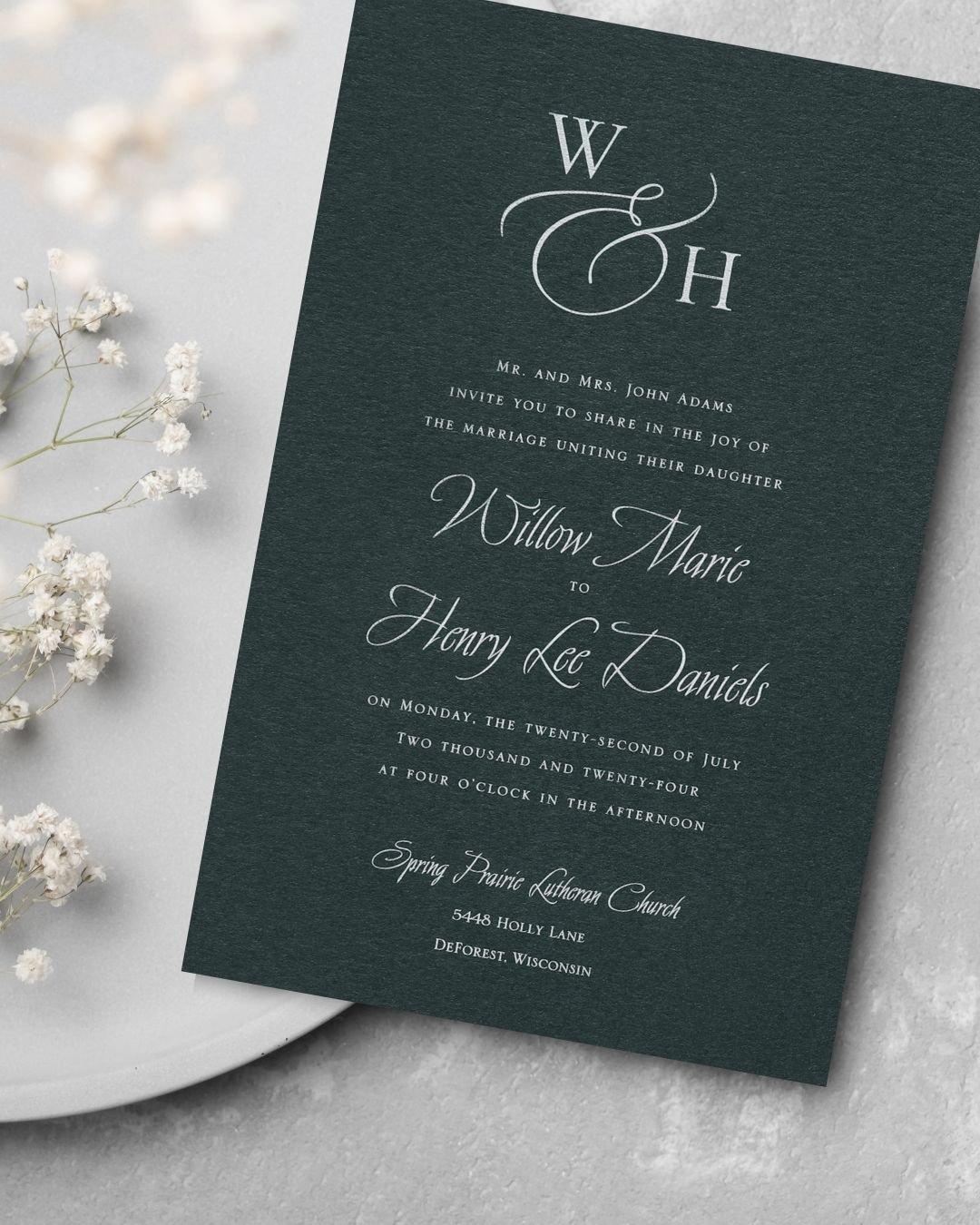 Classic & Elegant Invite Ideas