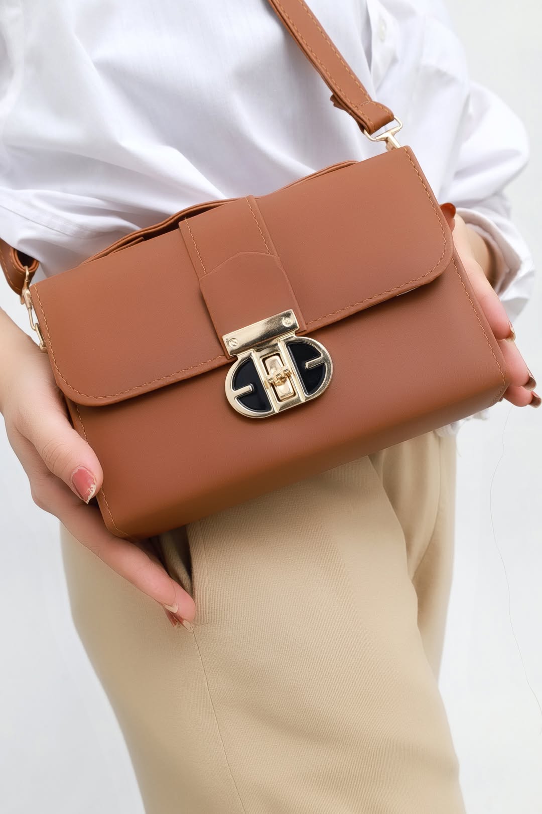 Crossbody bag for hands-free comfort