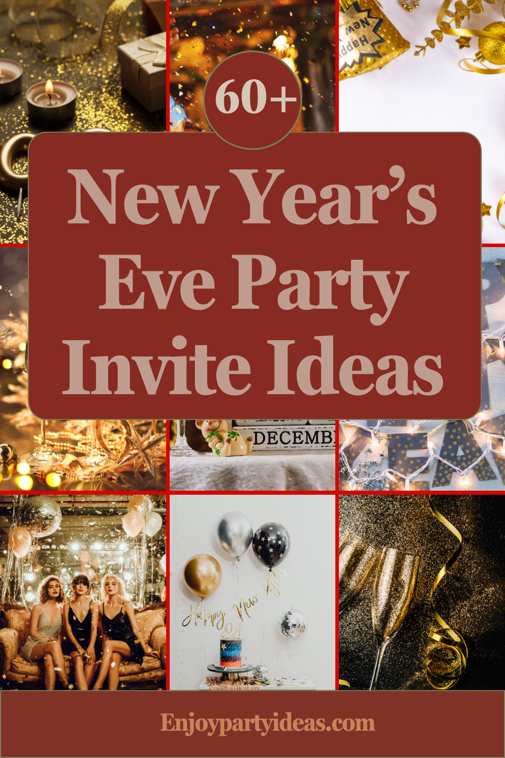 New Year’s Eve Party Invite Ideas