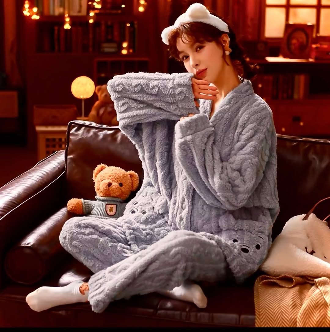 Fleece Pajama Set