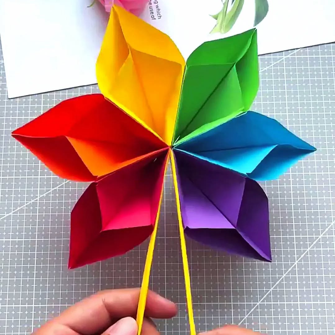 DIY Paper Fan Wall Decor