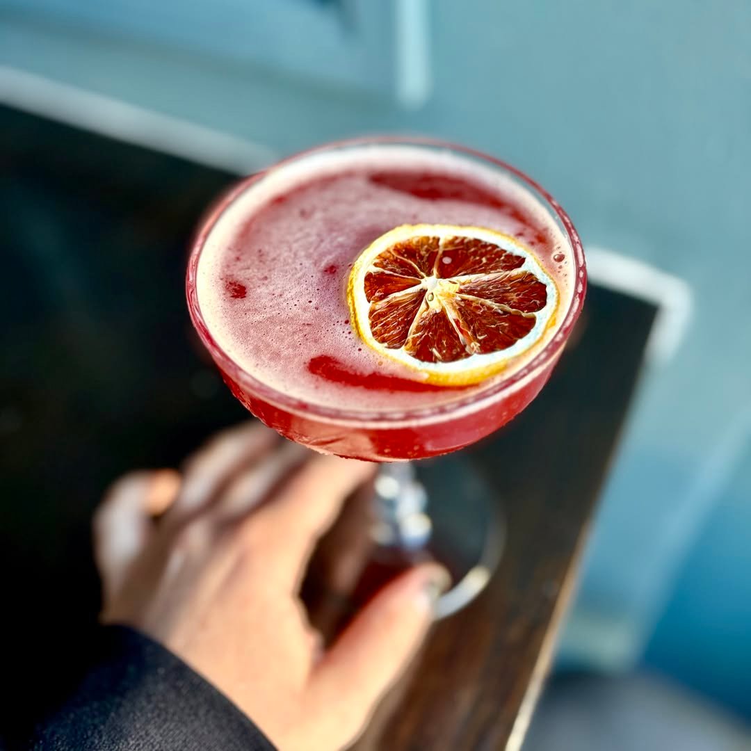 Blood Orange Bourbon Cocktail