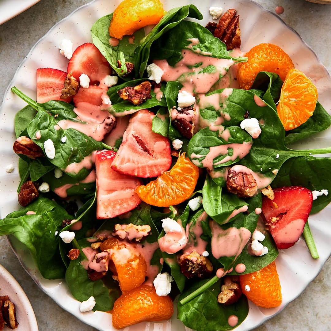 Orange and Spinach Salad