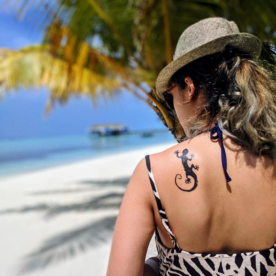 Temporary Beach Tattoos