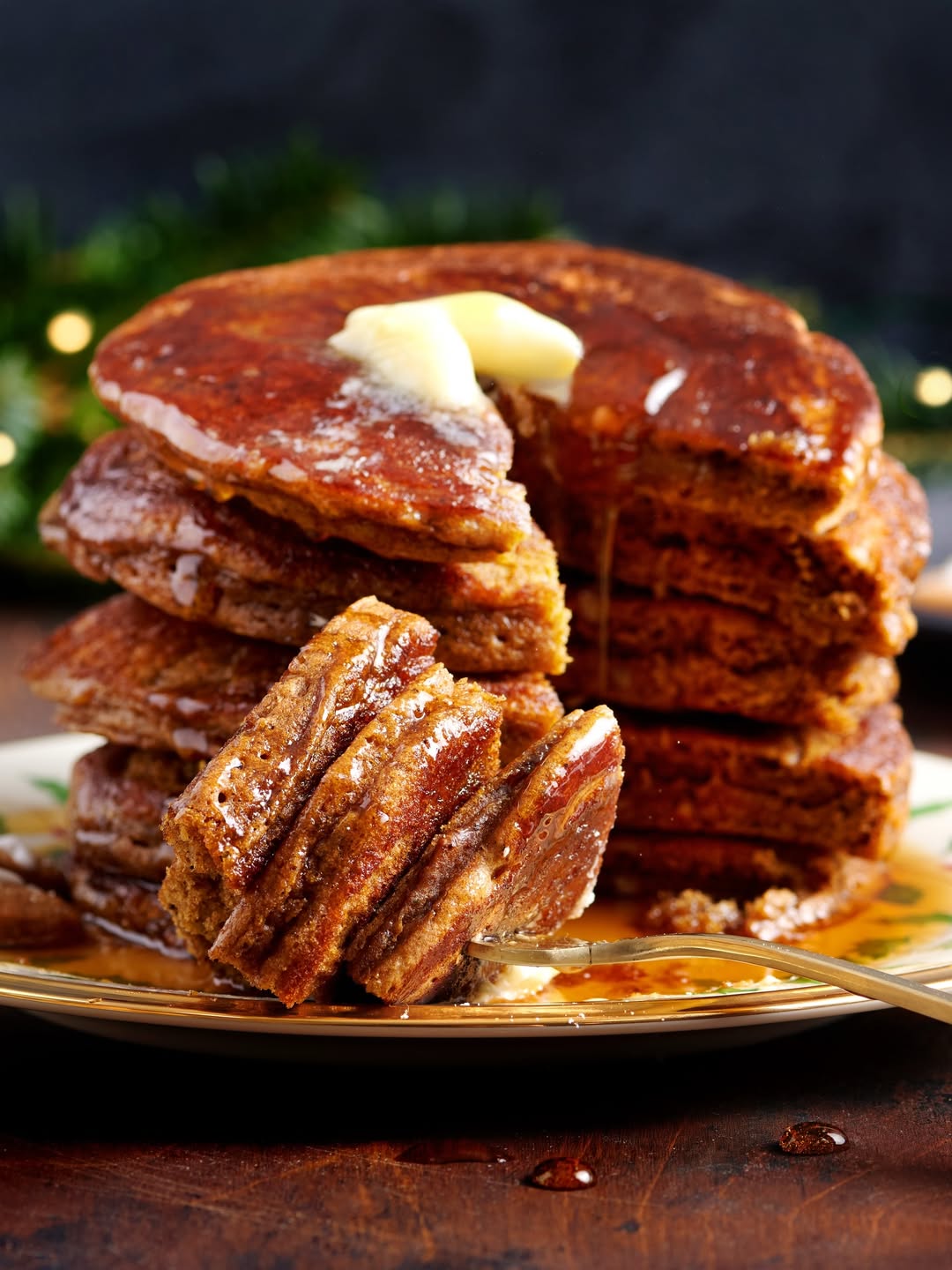 Gingerbread Pancakes
