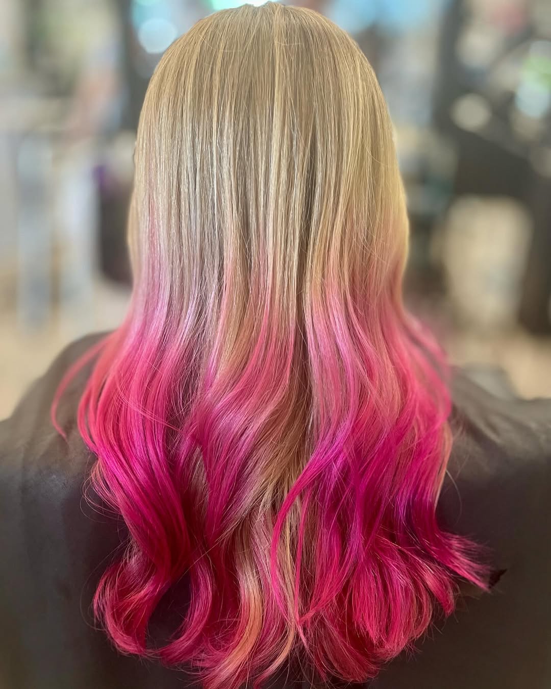 Dual-Tone & Ombre Funky Hair