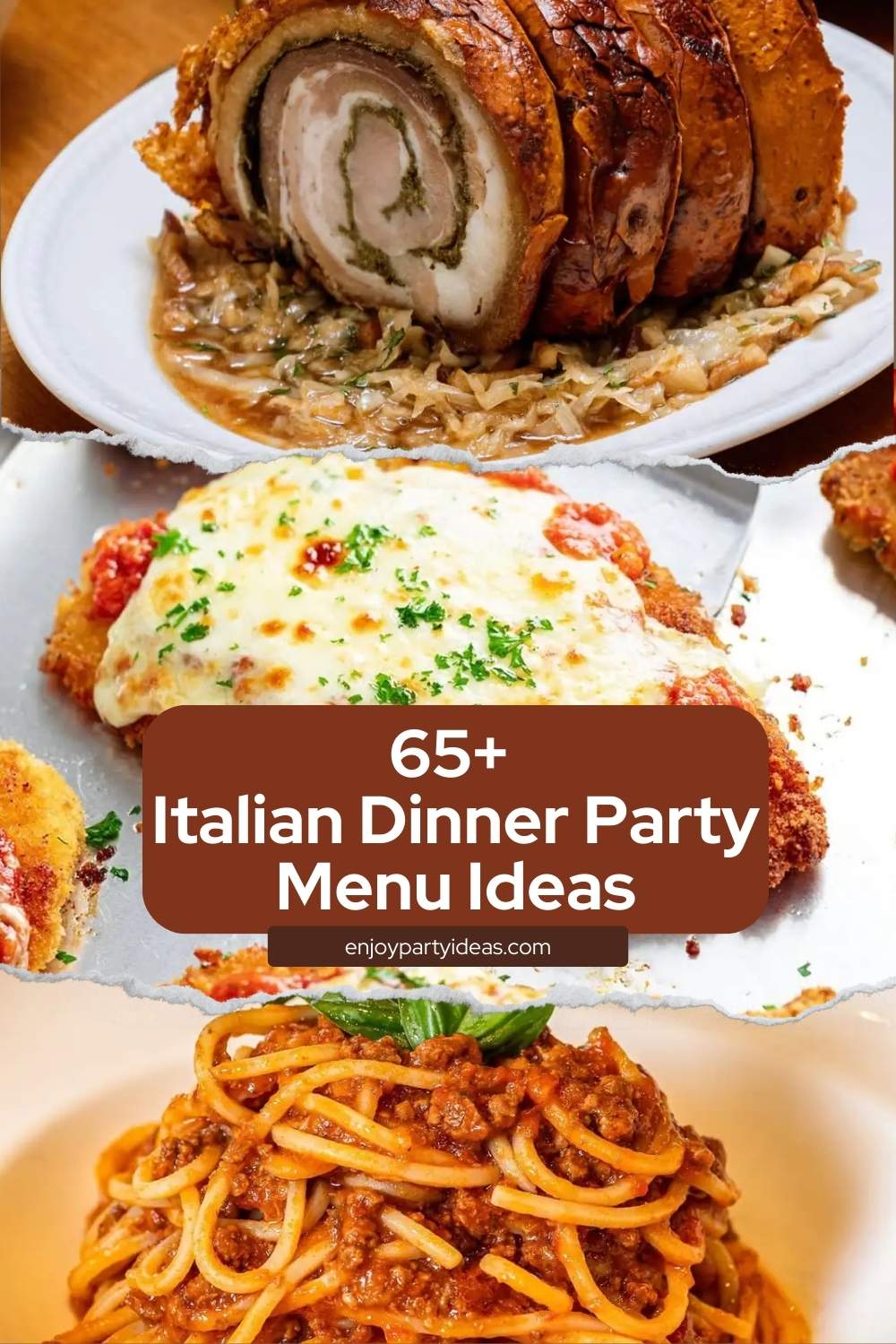 65+ Italian Dinner Party Menu Ideas