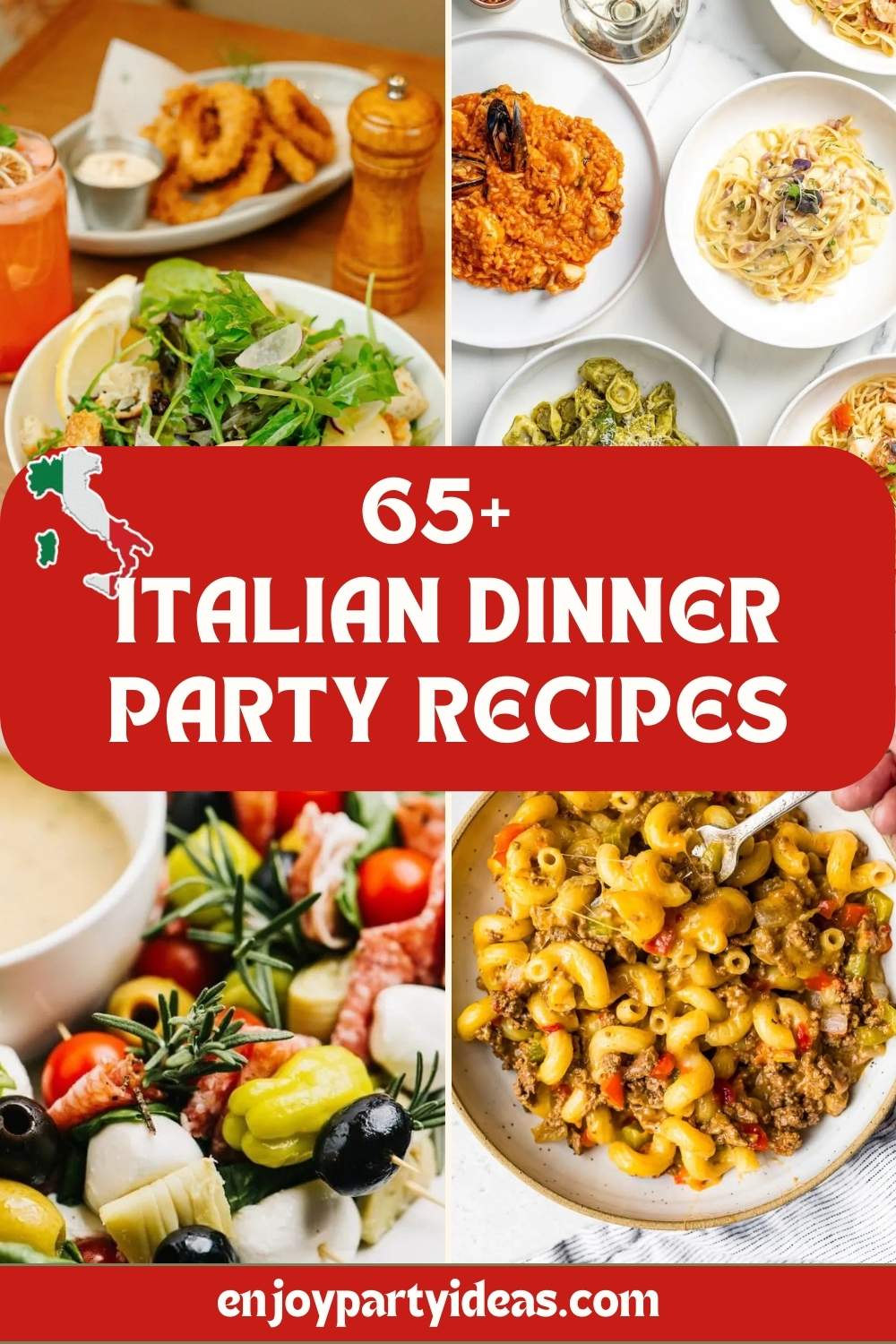 65+ Italian Dinner Party Recipes
