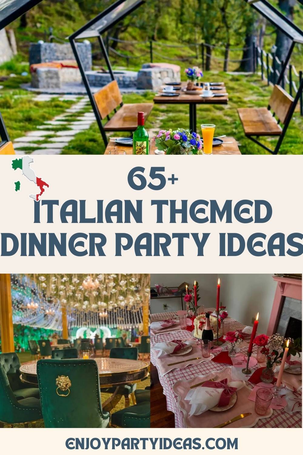 65+ Italian Themed Dinner Party Ideas