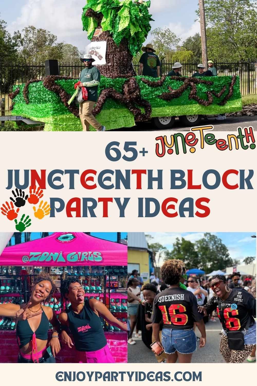 65+ Juneteenth Block Party Ideas
