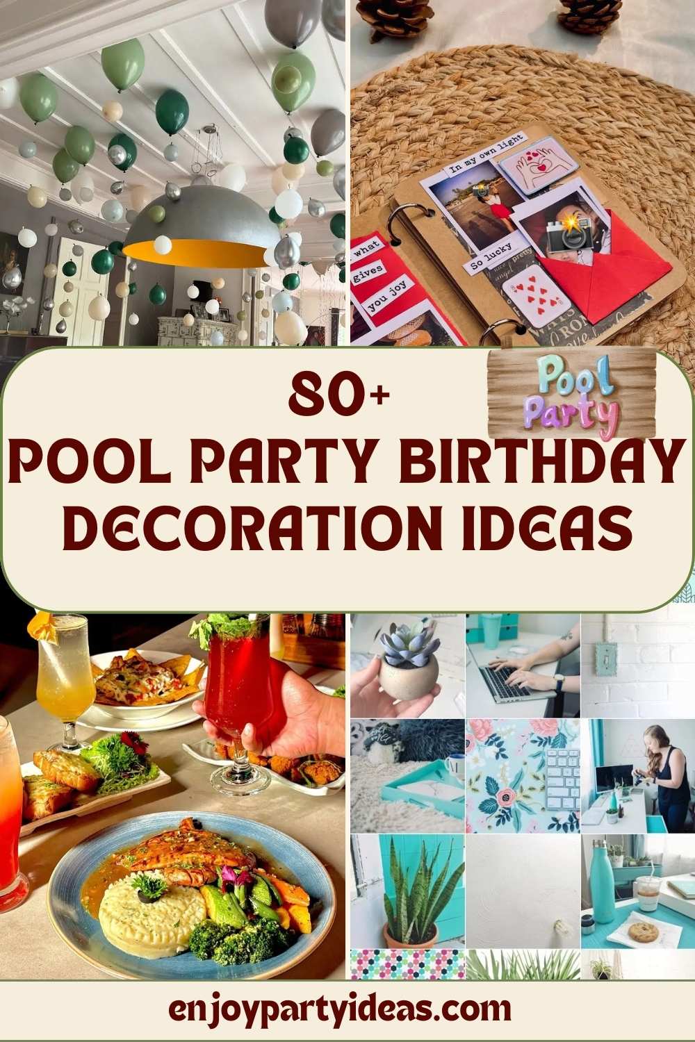 80+ Pool Party Birthday Decoration Ideas