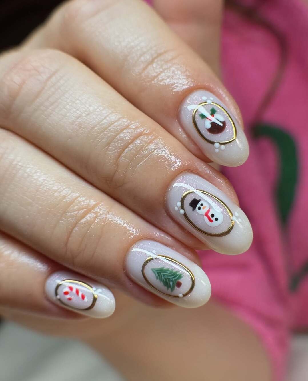 Acrylic Juneteenth Nails