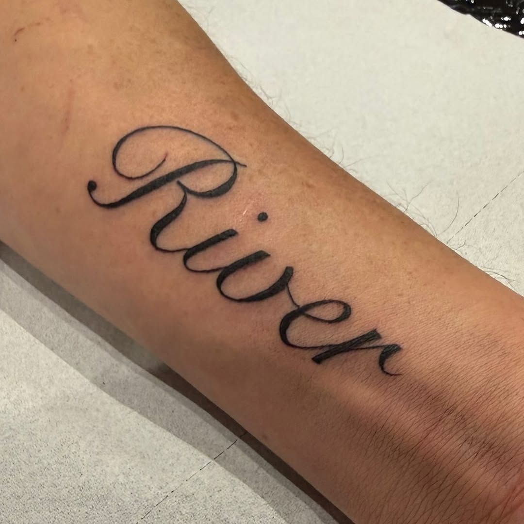 Classic & Timeless Child Name Tattoo Ideas