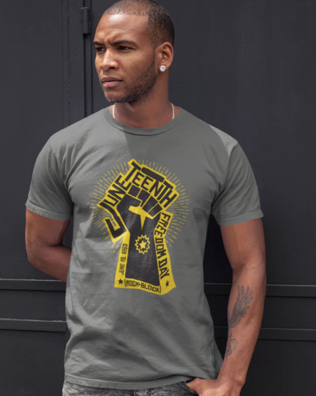 Juneteenth Emoji Style Tee