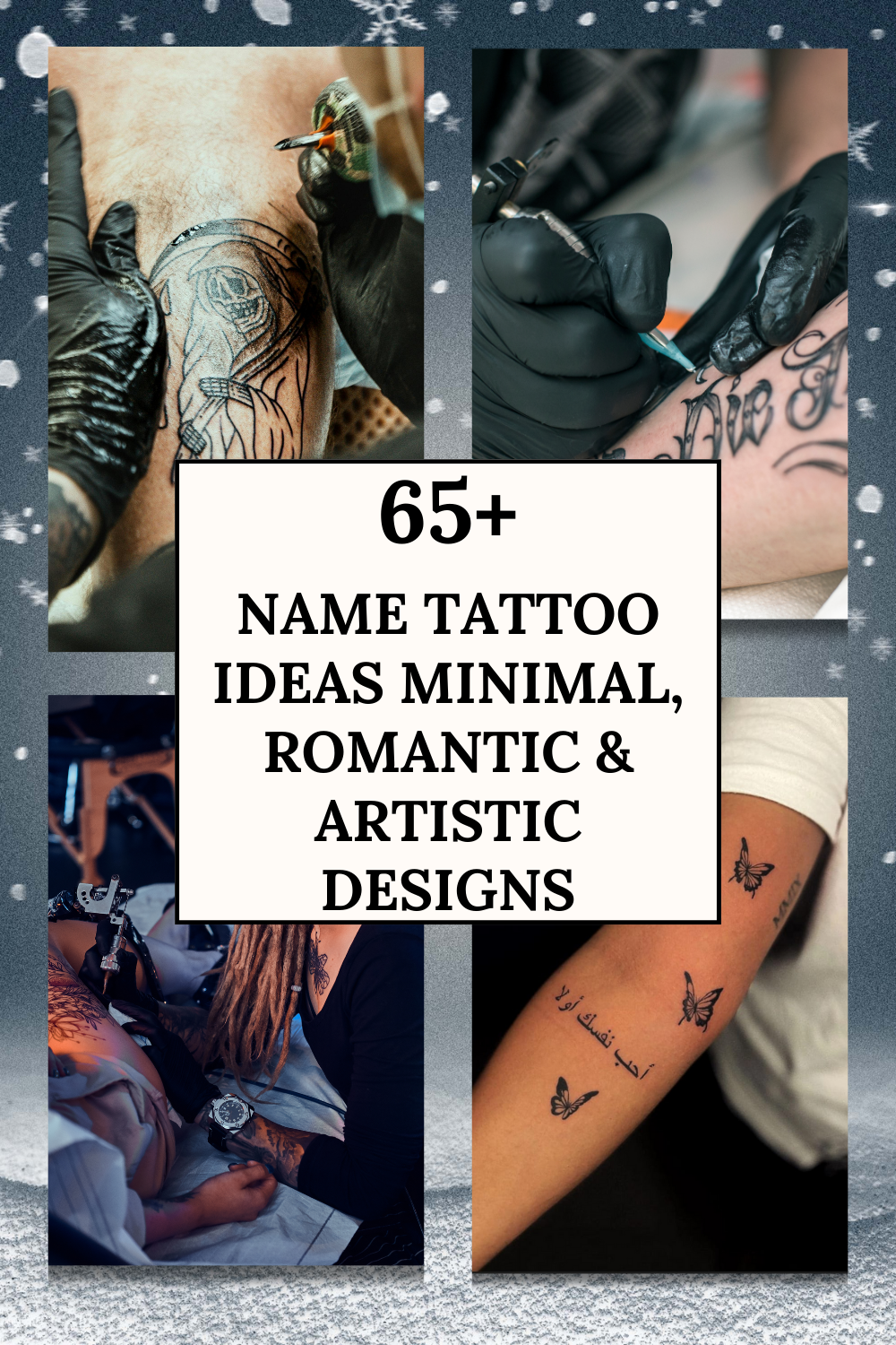 Name Tattoo Ideas Minimal, Romantic & Artistic Designs