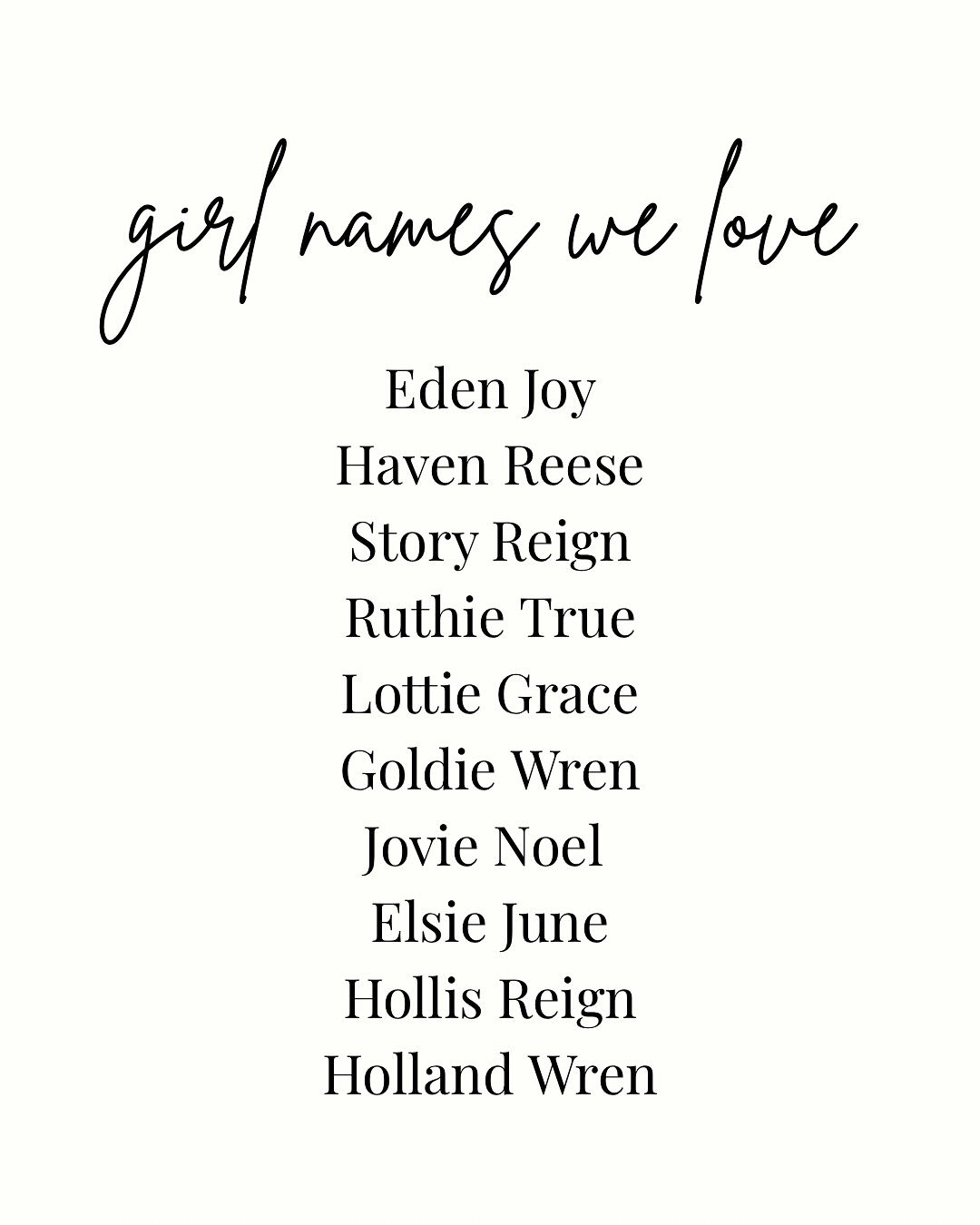 International Girl Name Ideas