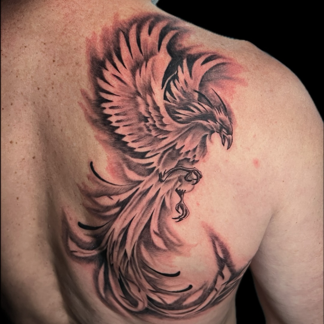Phoenix Rising Tattoo