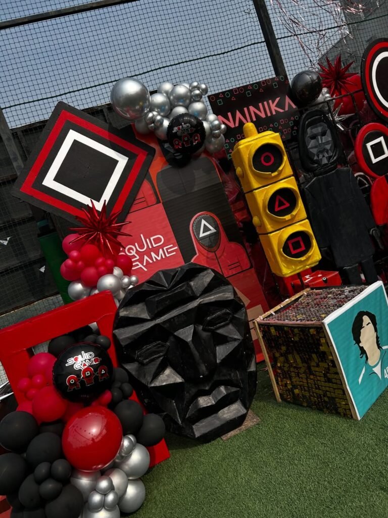 Squid Game Birthday Party Ideas for Kids & Adults