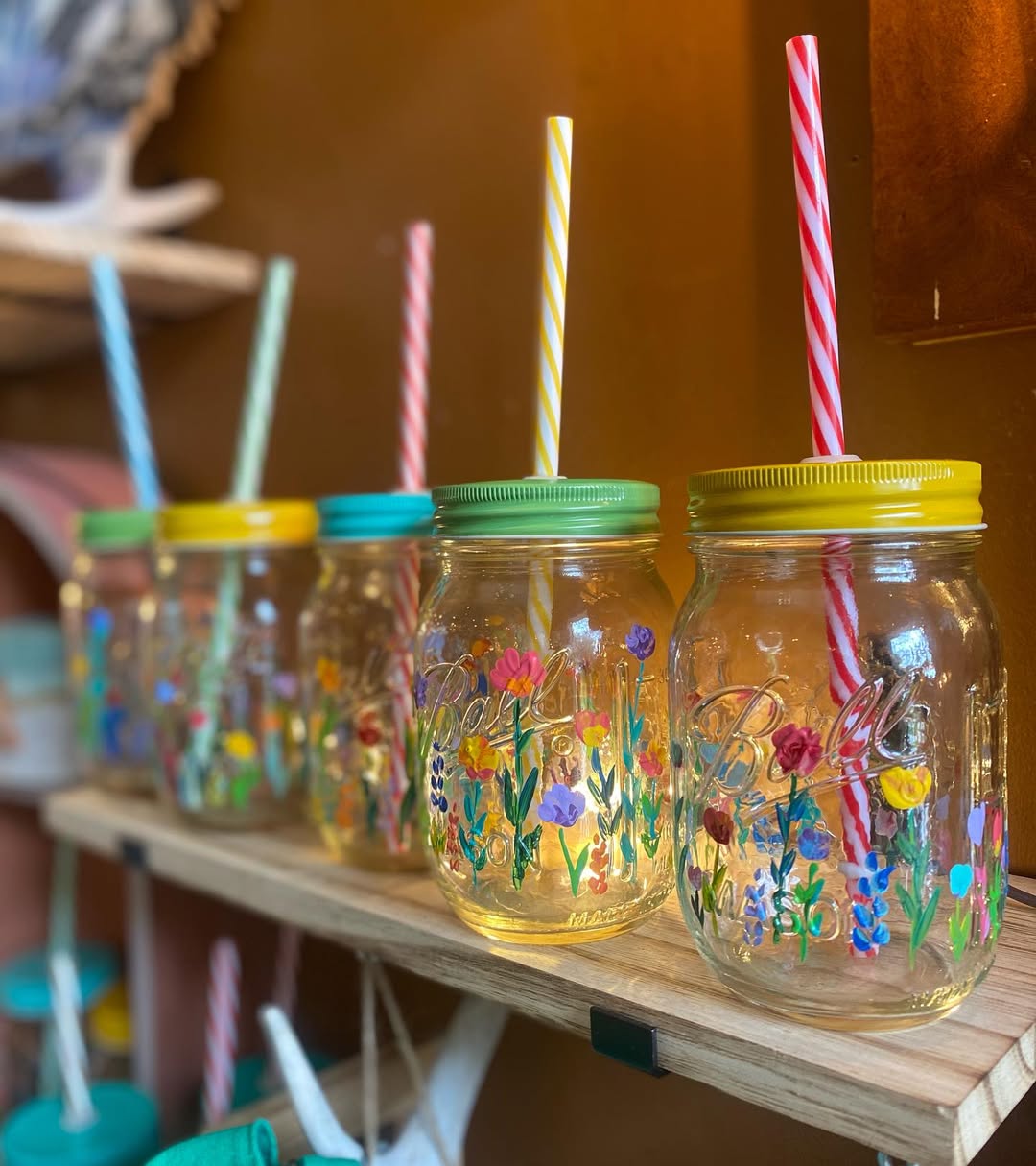 Painted Mason Jars