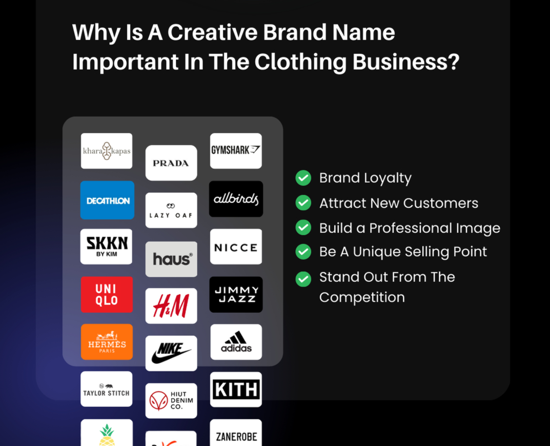 Modern & Trendy Clothing Brand Name Ideas