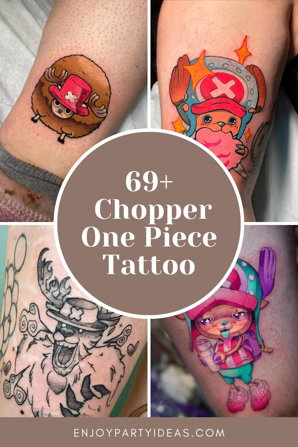 69+ Chopper One Piece Tattoo
