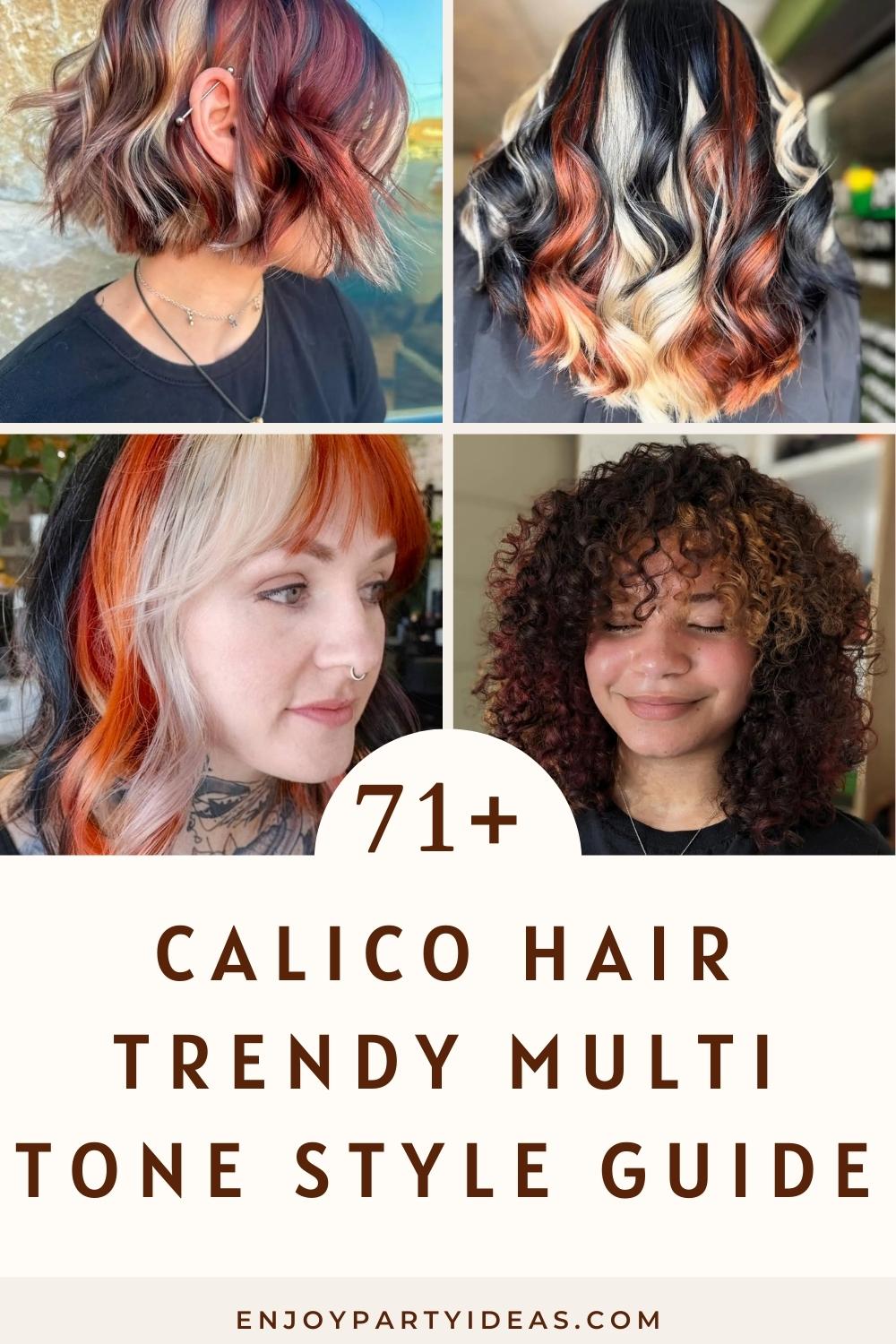 71+ Calico Hair | Trendy Multi-Tone Style Guide
