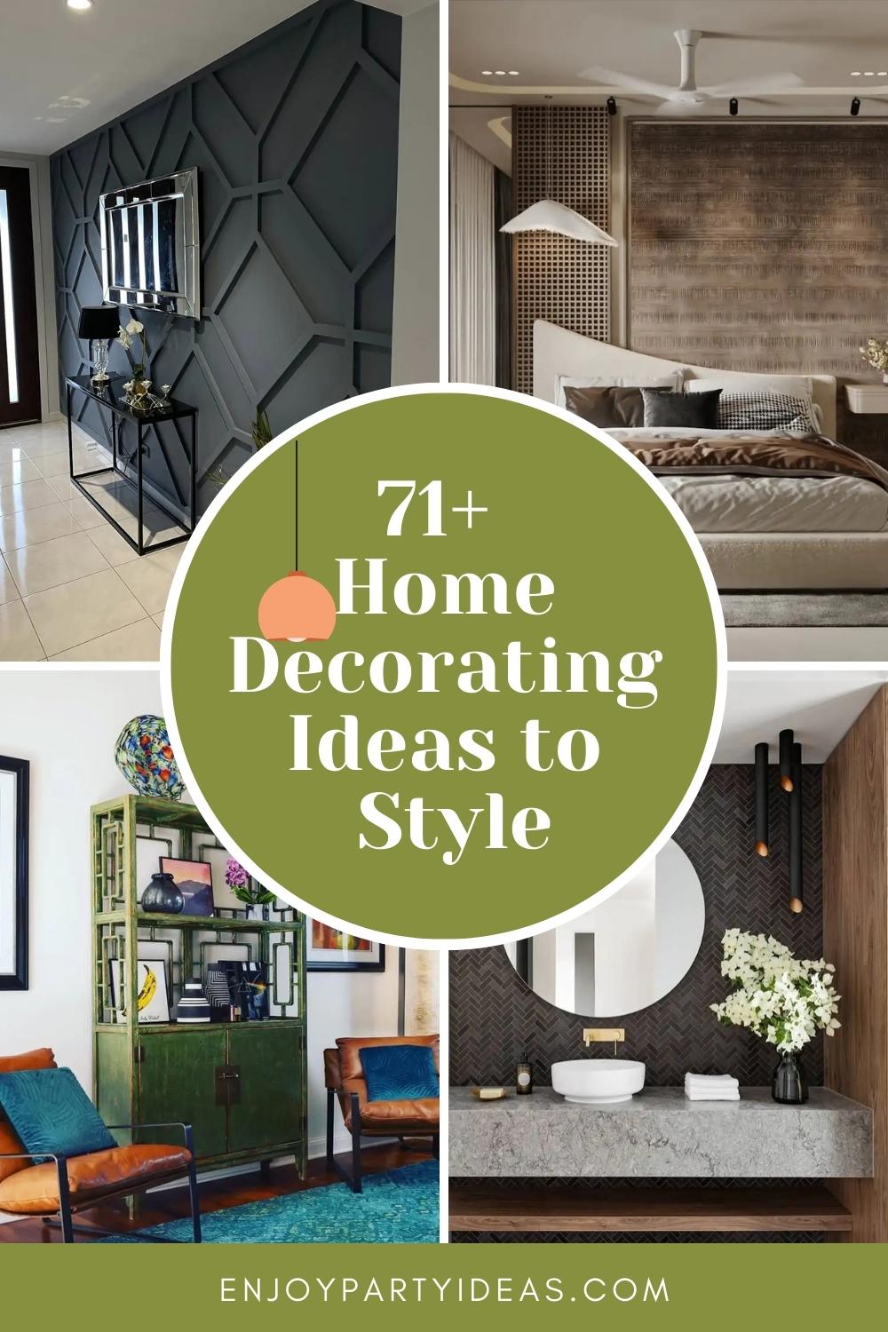 71+ Home Decorating Ideas to Style