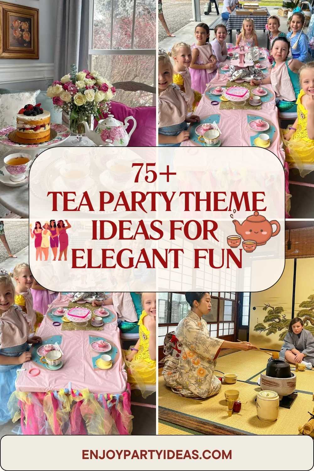 75+ Tea Party Theme Ideas for Elegant