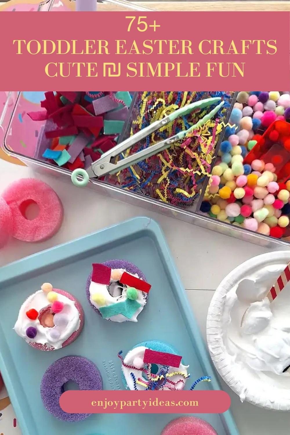 75+ Toddler Easter Crafts Cute & Simple Fun