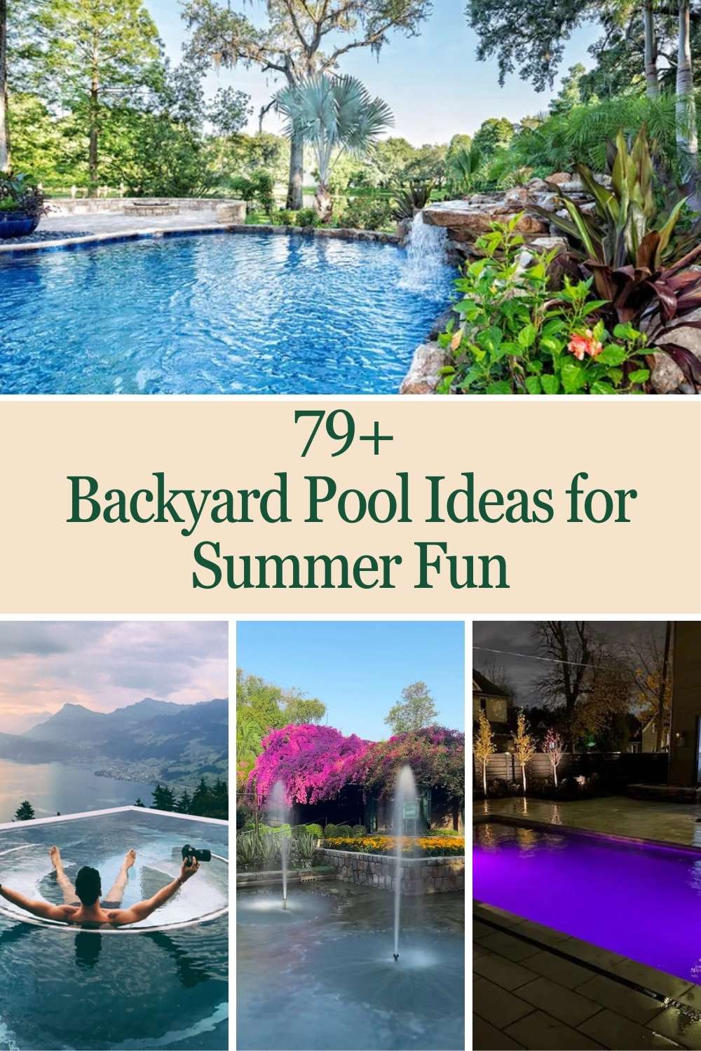 79+ Backyard Pool Ideas for Summer Fun