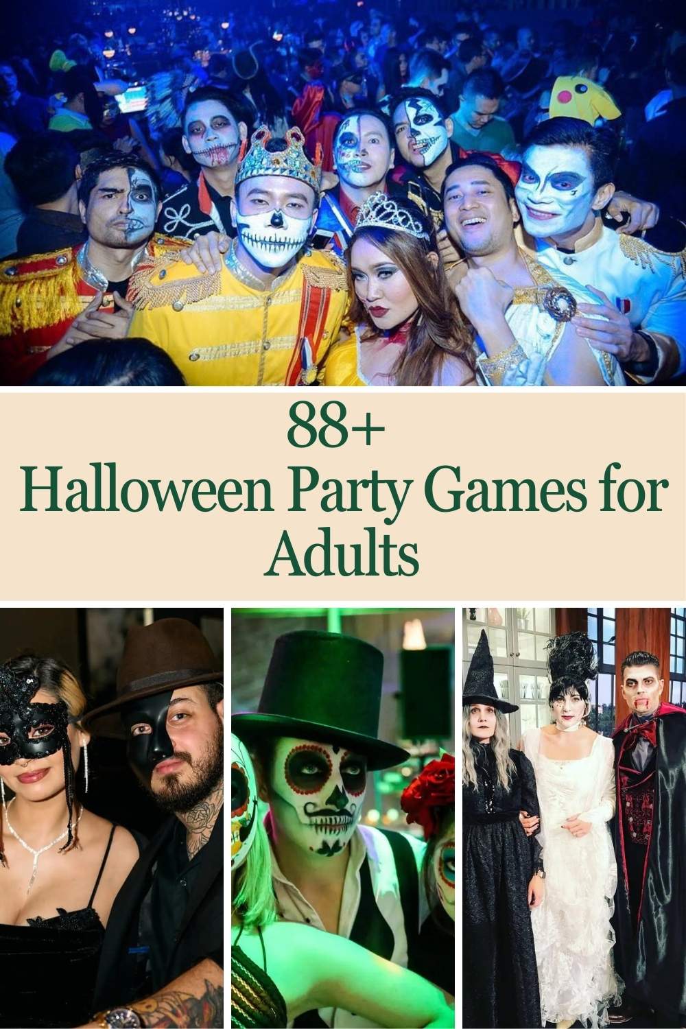 88+ Halloween Party Games for Adults