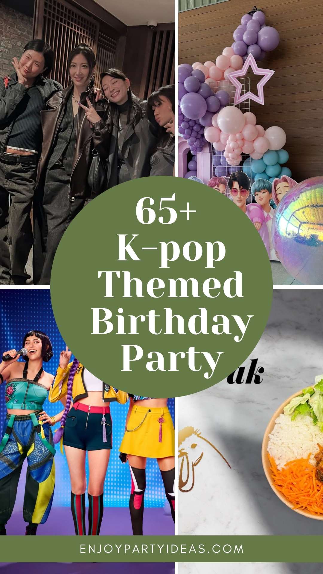 65+ K-pop Themed Birthday Party