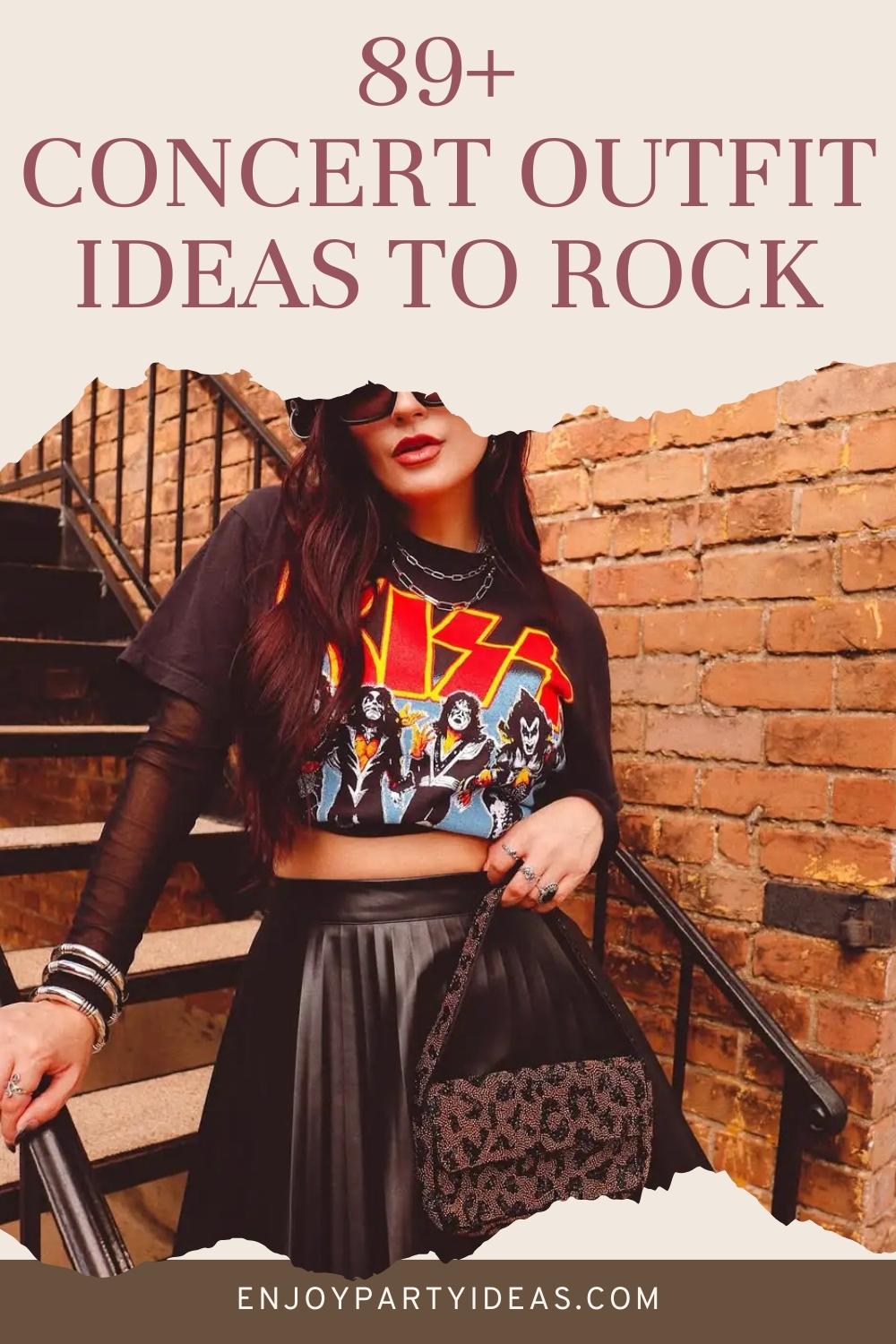 89+ Concert Outfit Ideas to Rock