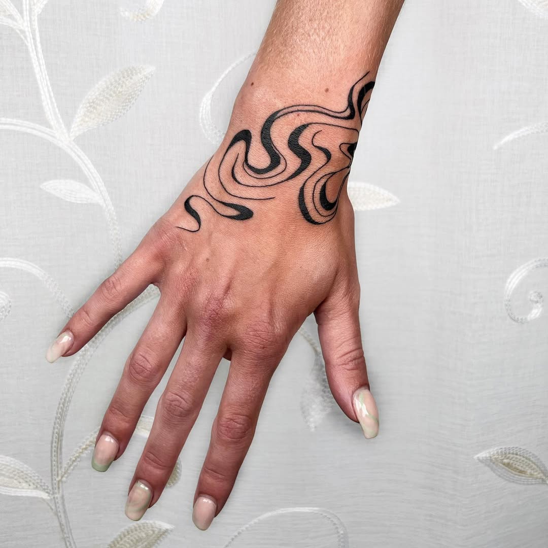 Abstract Art Tattoo