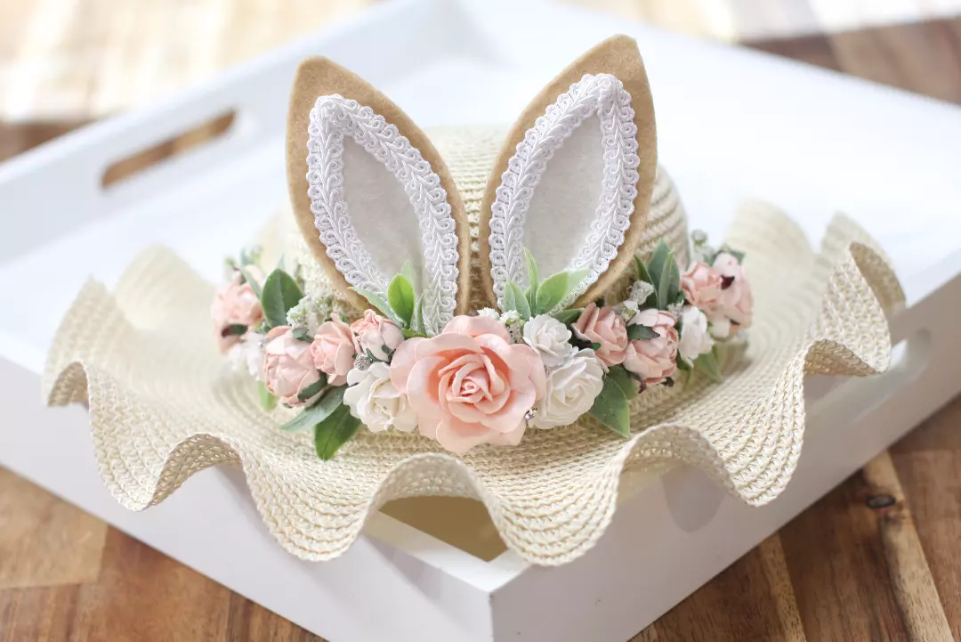 Bunny Hat Decorating