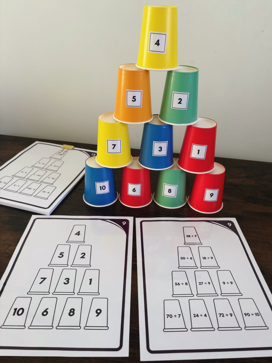 Cup Stack Game