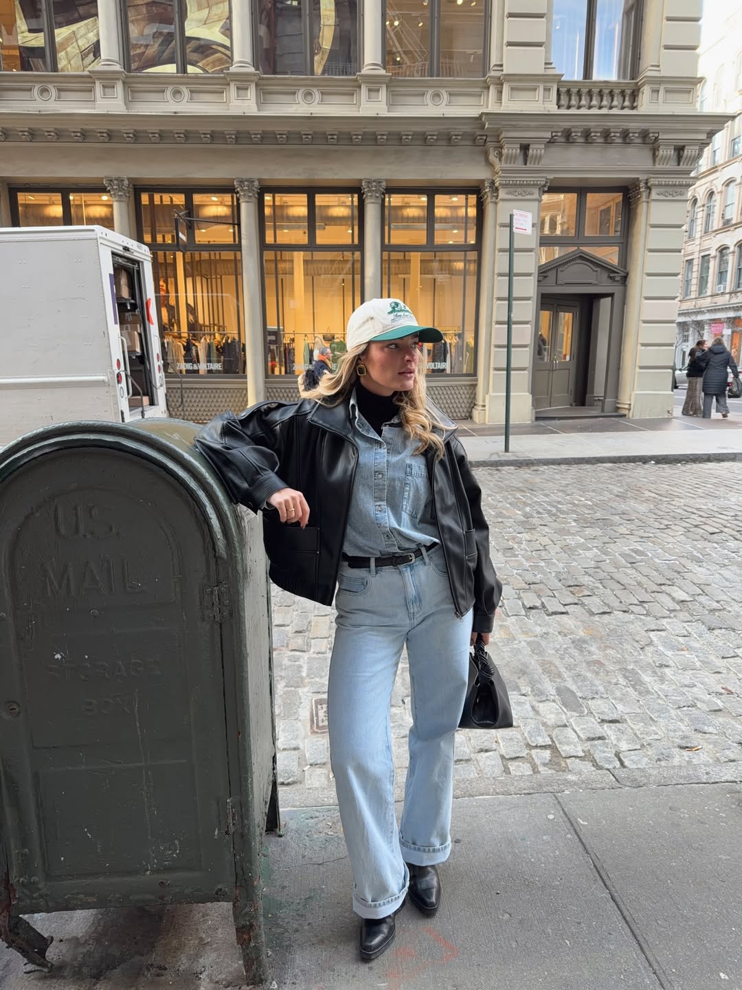 Denim-on-Denim Look