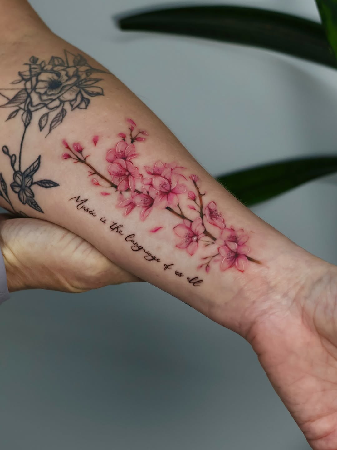 Floral Bouquet Cherry Blossom