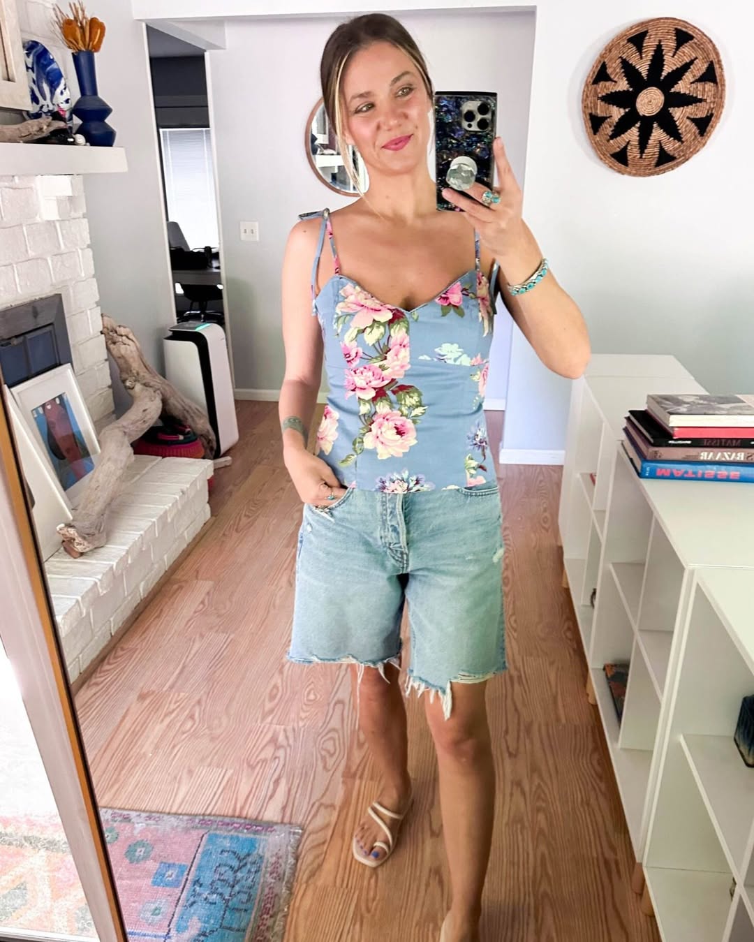 Floral Top & Jorts