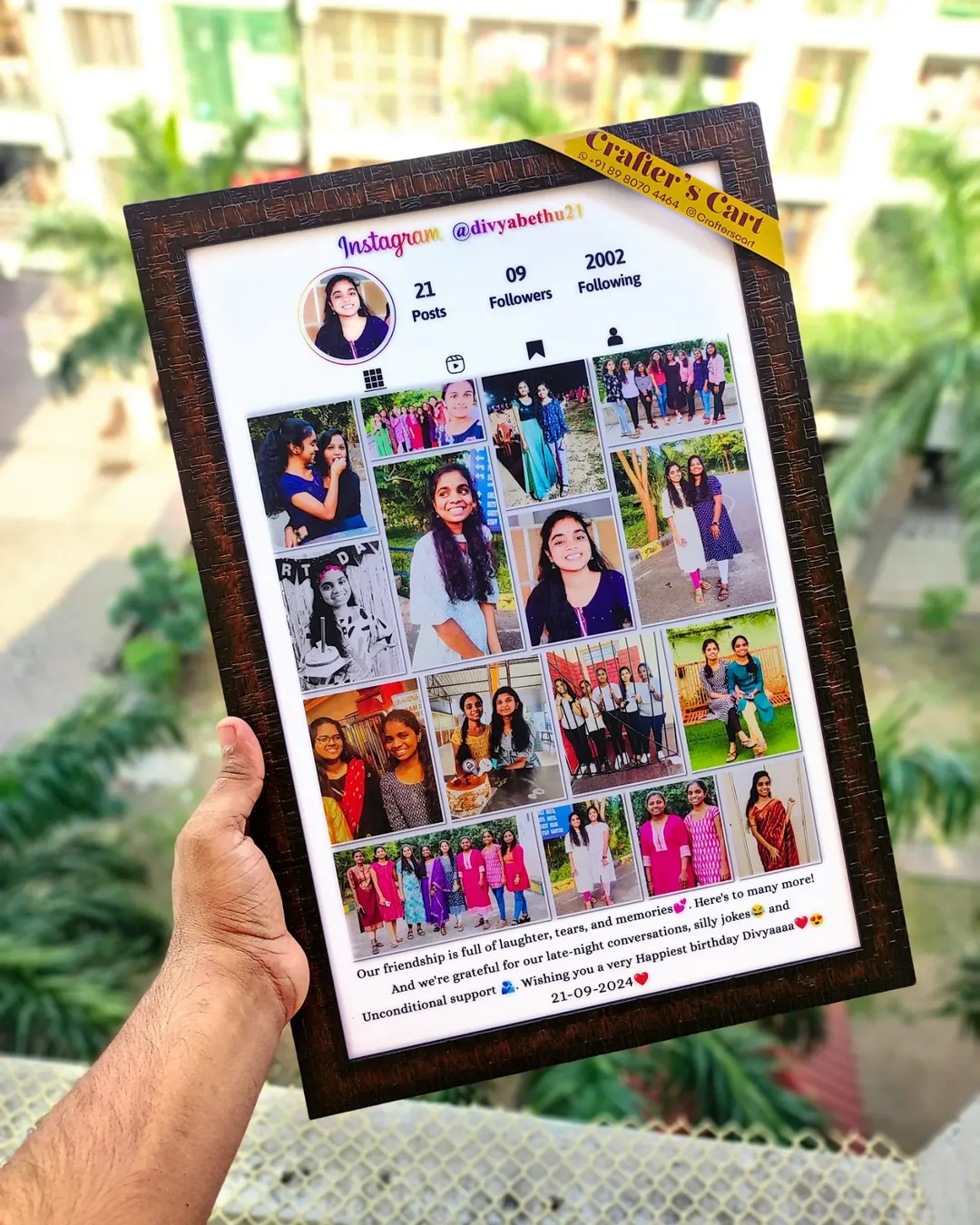 Frame Style Birthday Card