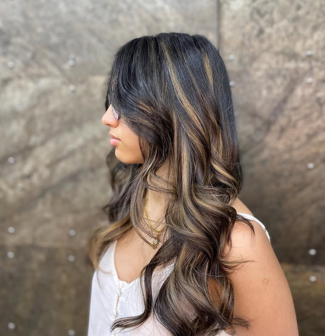 Golden Caramel Ombre