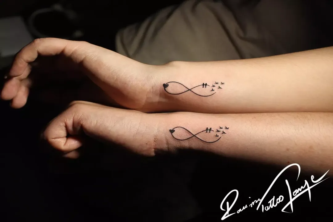 Infinity Heart Tattoo