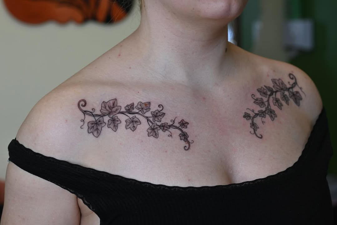 Ivy Vines Across Chest