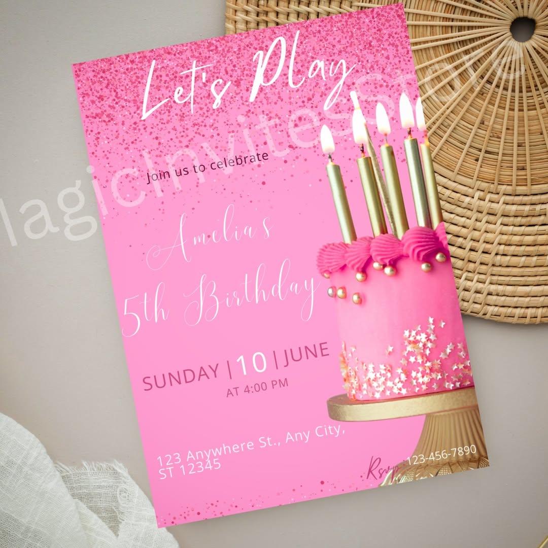Pastel Birthday Card